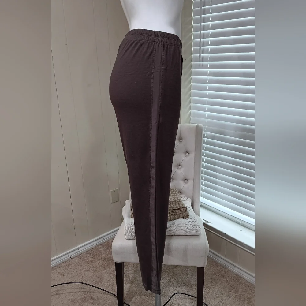 ST JOHN LEISURE YOGA PANTS Mocha Brown S/M - Picture 6 of 10